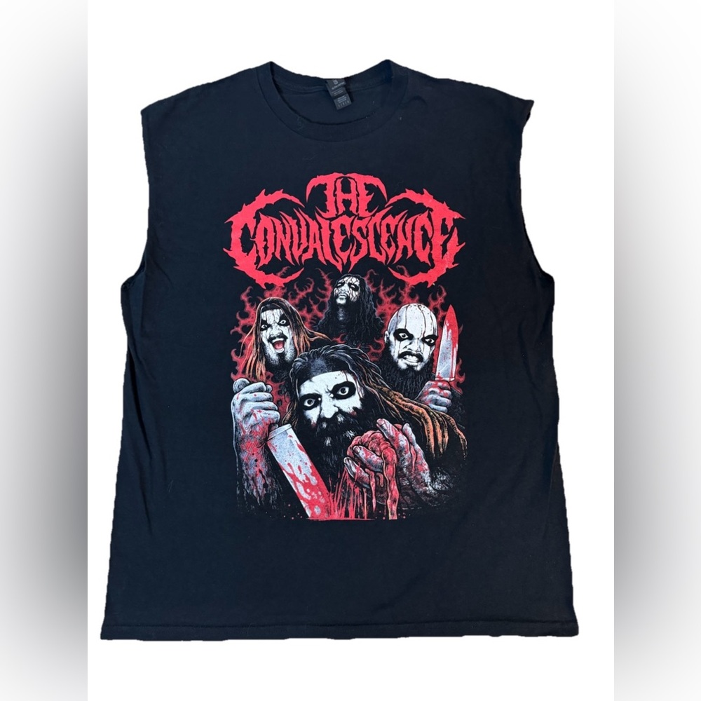 The Convalescence RARE Horror Metal Music‎ Sleeveless T-SHIRT L